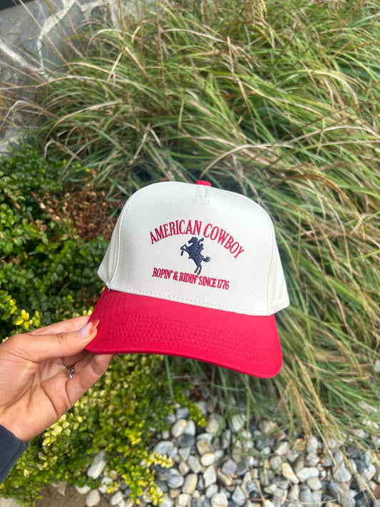 American Cowboy Dad Hat