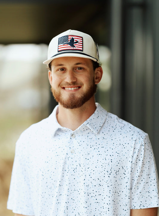 Burlebo American Flag Duck Hat