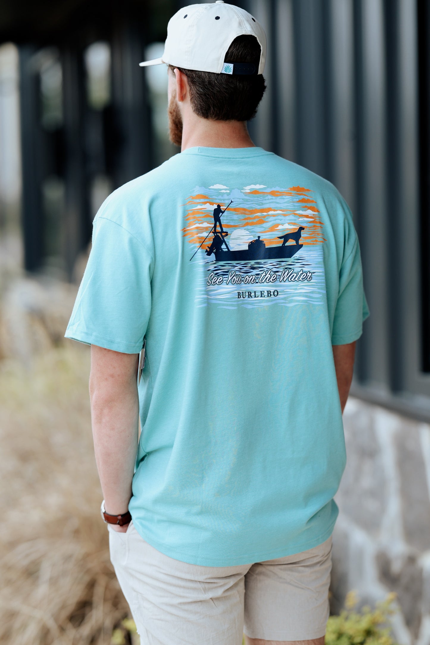 Burlebo See You On The Water Chalky Mint T-Shirt