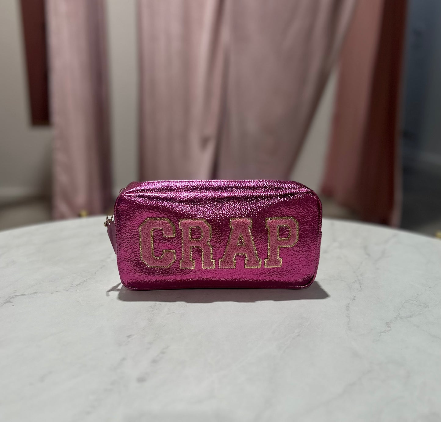 Hot Pink Crap Bag