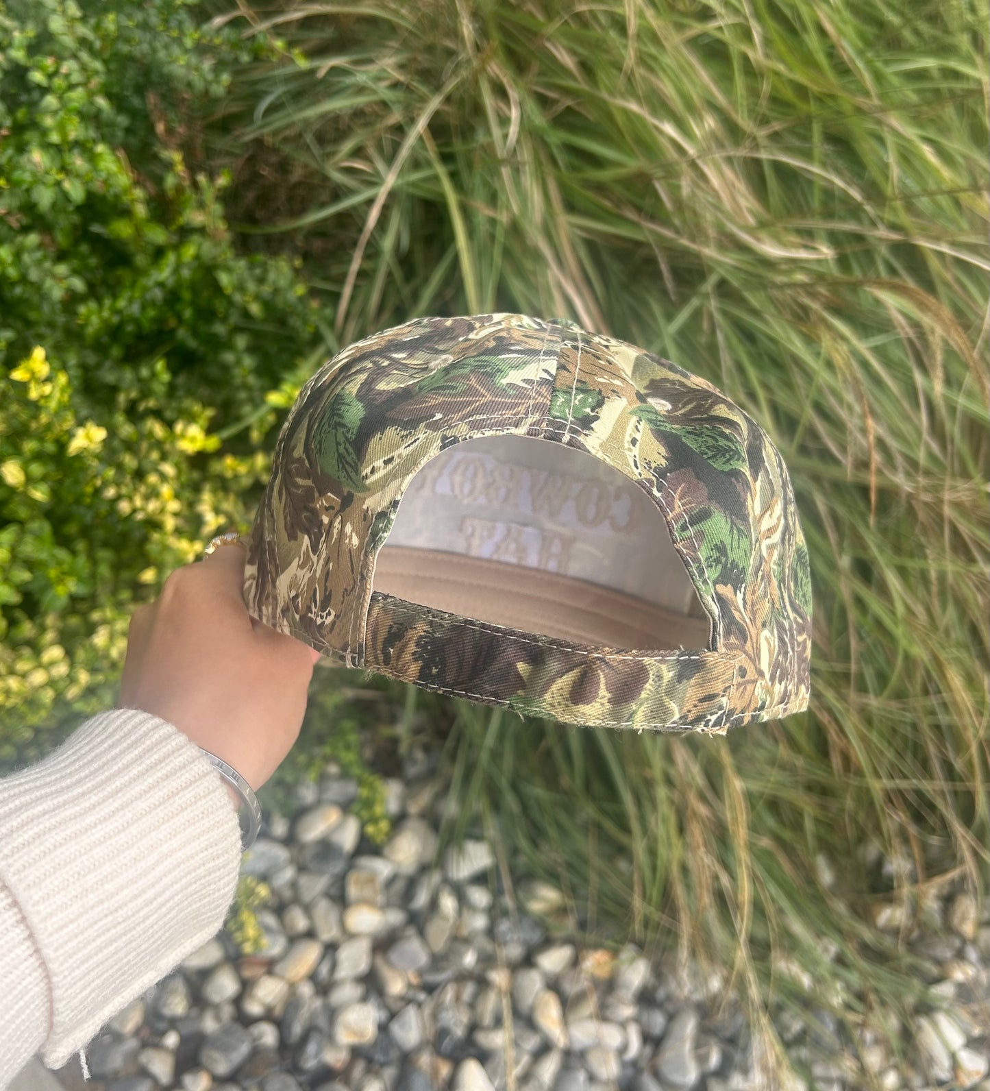 "Cowboy Hat" Camo Print Dad Hat