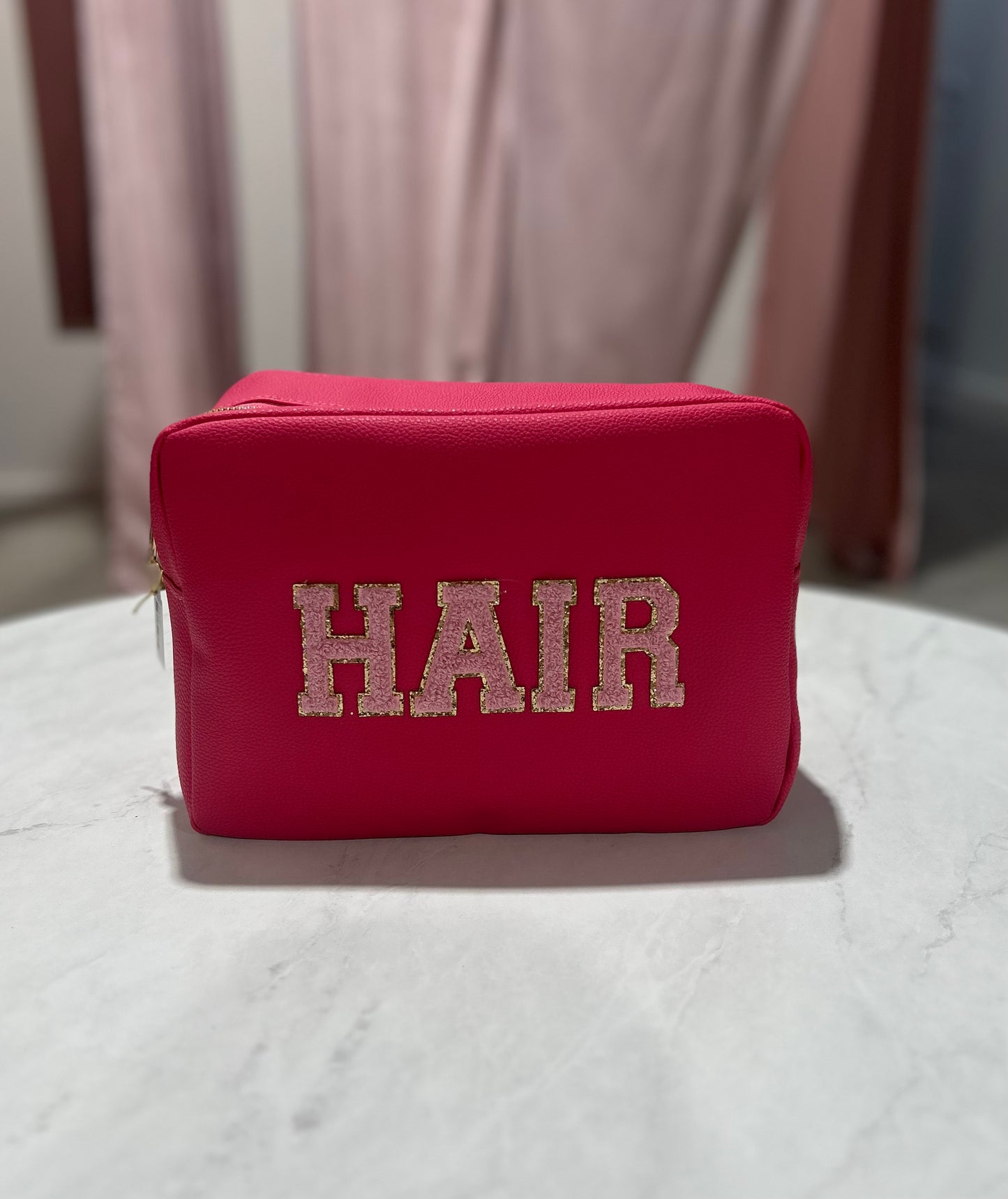 Hair Letter Travel Bag