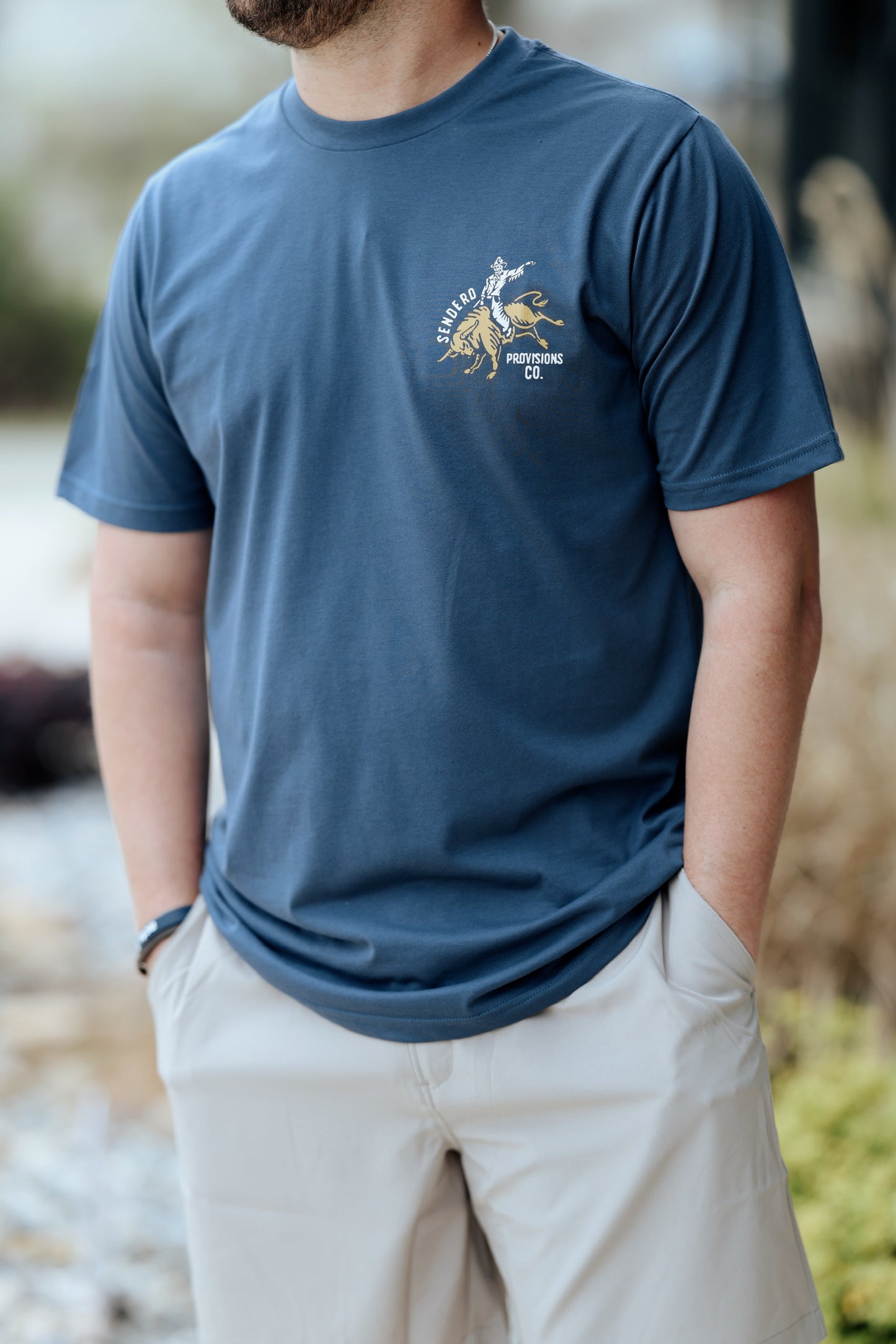 Sendero Ride or Die Navy T-Shirt