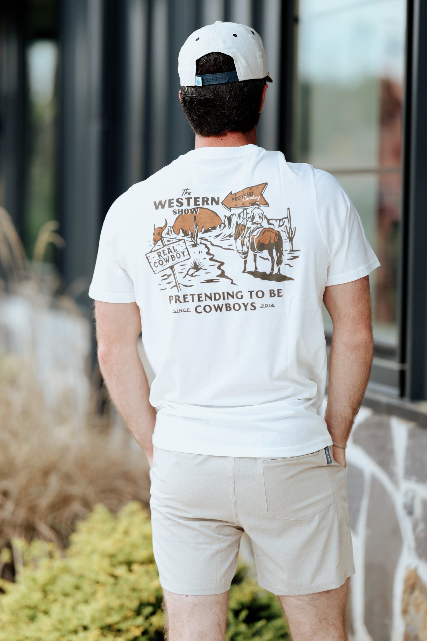 Sendero Western Show White T-Shirt